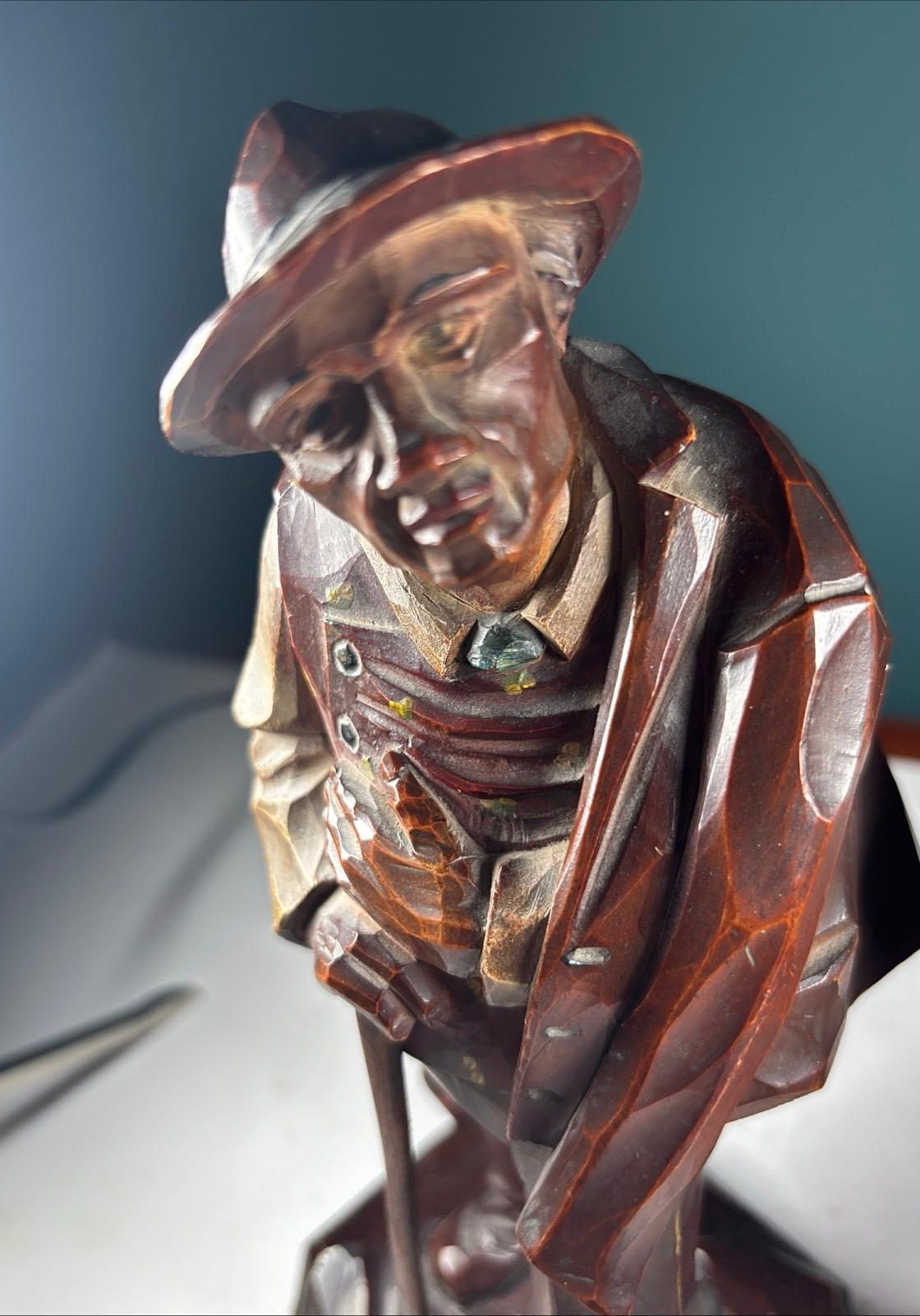 Image of Black Forest Wood Carving From 20th Century