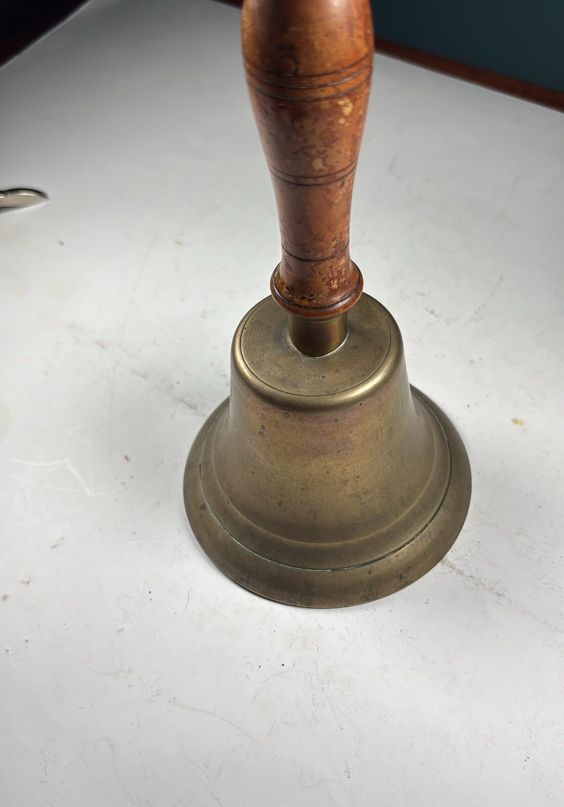 Image of Brass bell with clanger
