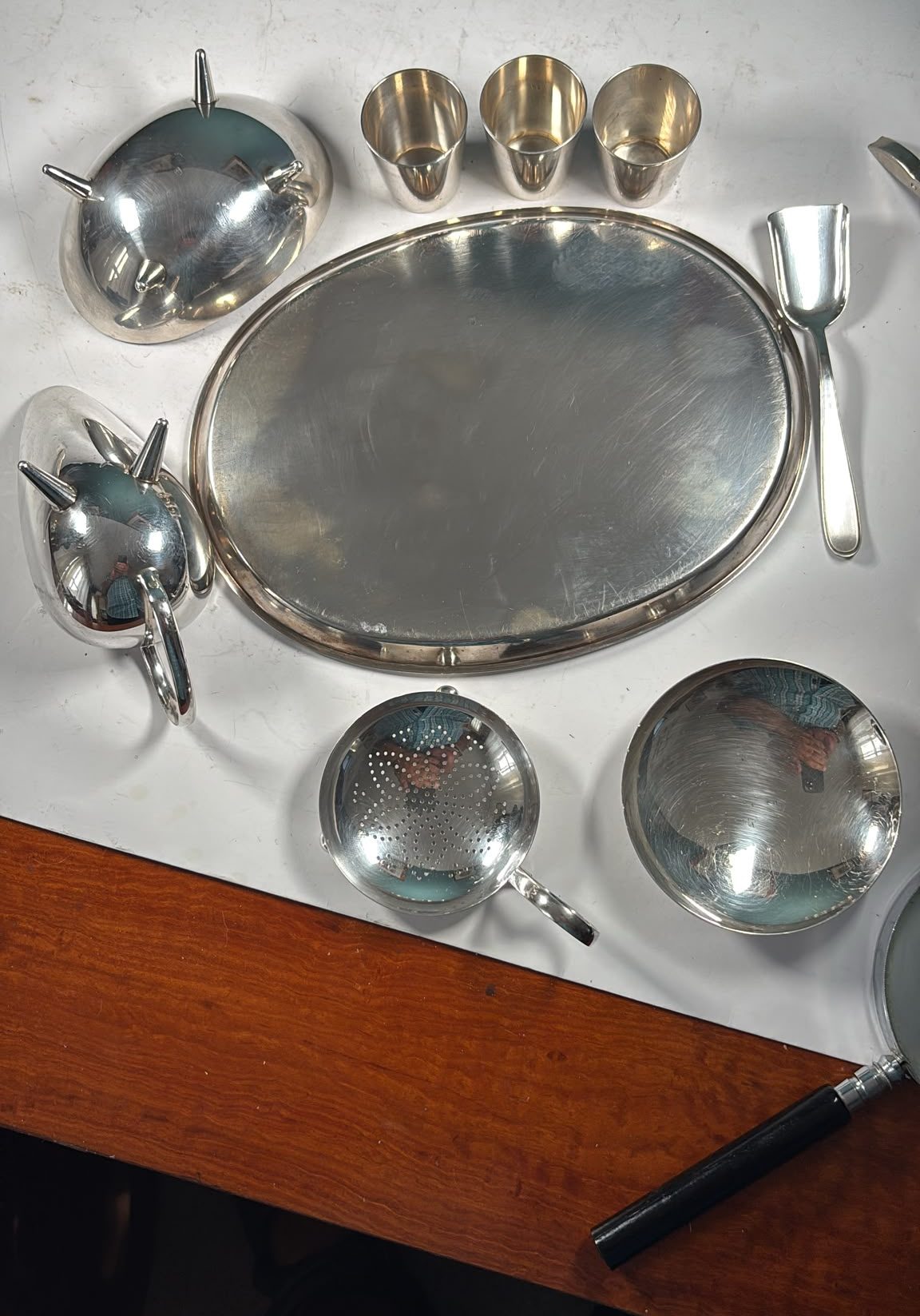 Image of WMF tea set from the famous German factory