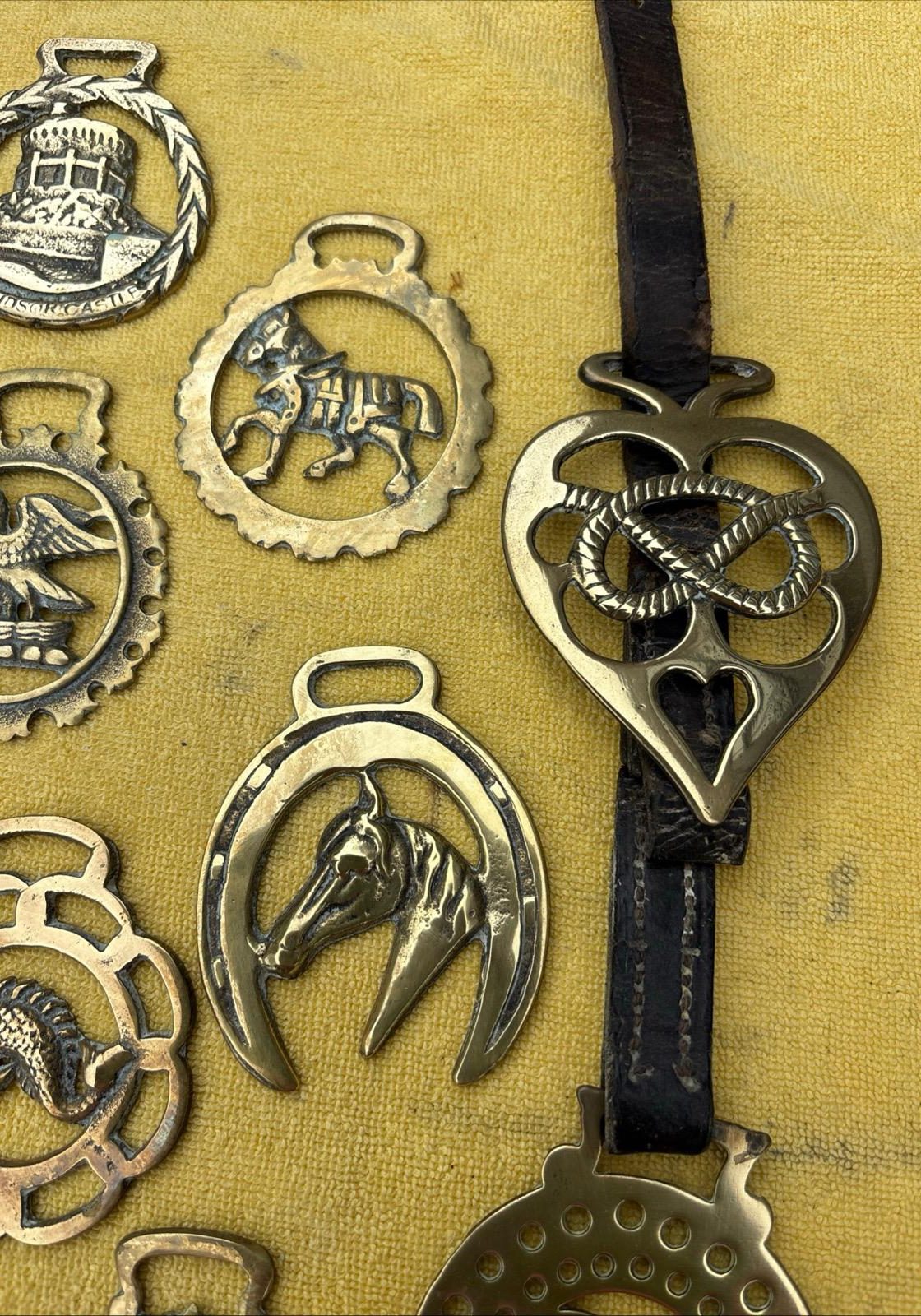 Image of 12 Horse Brasses