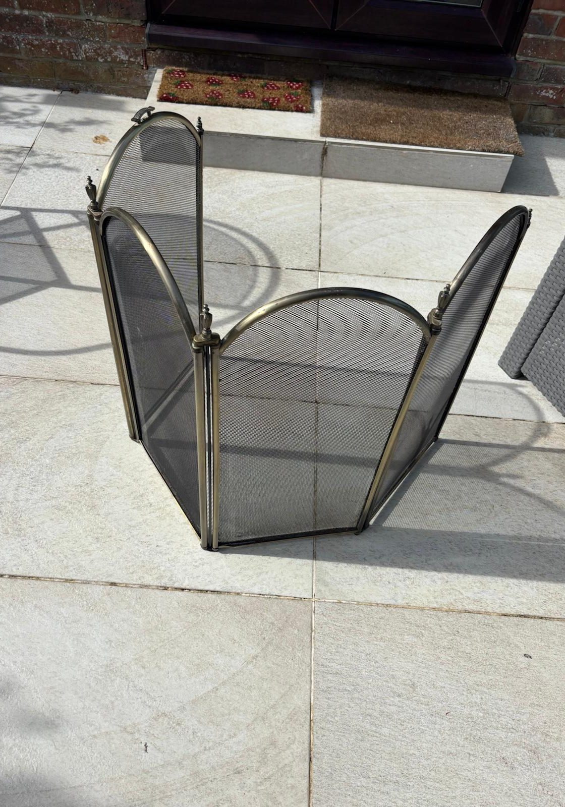 Image of brass spark guard from 1950s onwards