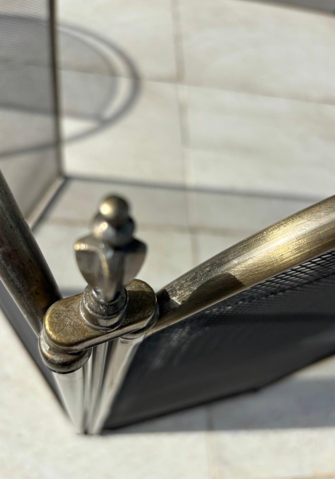 Image of brass spark guard from 1950s onwards