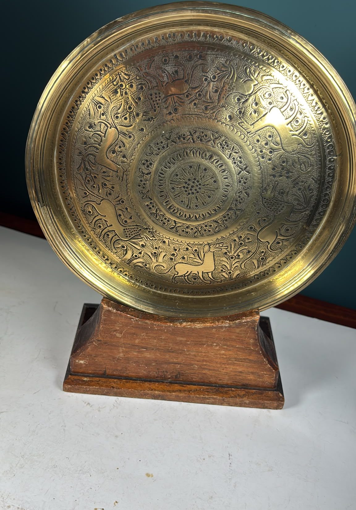 Image of Indian Brass Plate