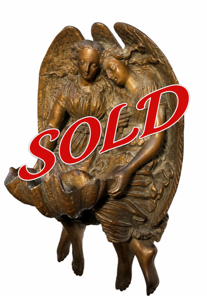 Image of SOLD 2 Antique Bronze Angels