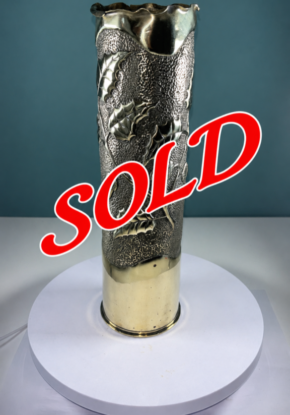 Image of A SOLD brass shell case from Rennes